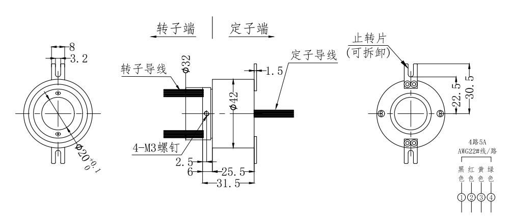 通孔滑環(huán)